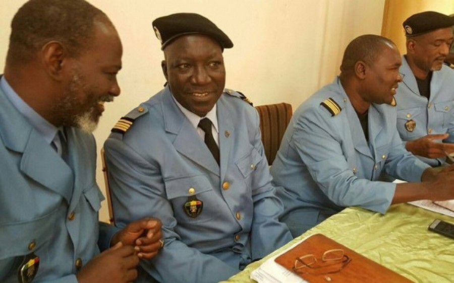 Katile Yacouba Katilé après sa réélection à la tête de la section syndicale ...
